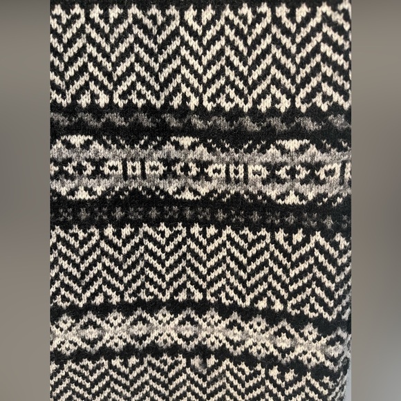 Lauren Ralph Lauren Cashmere Blend Fair Isle Knit Midi Skirt - Picture 5 of 16